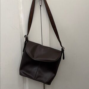 Vintage Coach 90s Whitney Crossbody Bag color brown
